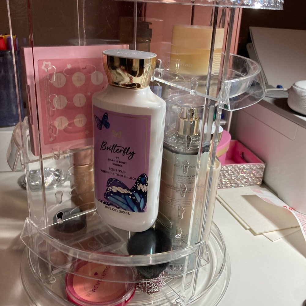 Spinning Cosmetic organizer, Acrylic, Products not included, Lots of Storage - Picture 5 of 11